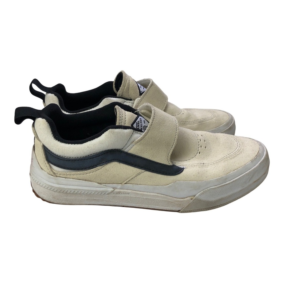Vans Kyle Walker Pro 2 Pop Cush Wafflecup Skate Shoes Mens 6.5 Cream Black Suede - Picture 2 of 12